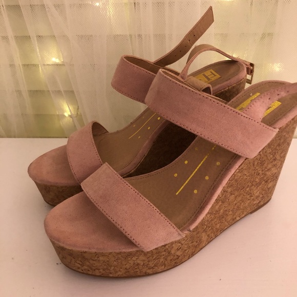 SUEDE wedges - Picture 1 of 4